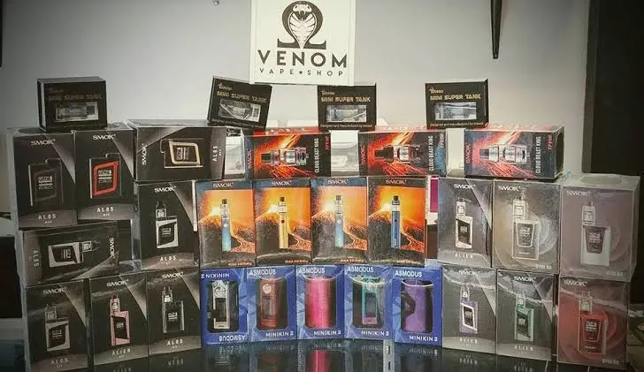 9.Venom Vape shop