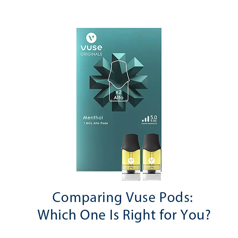 Comparing Vuse Pods Which One Is Right for You ALD