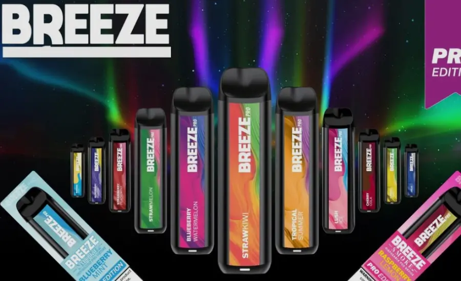 Breeze Vape Price Types Flavors Wholesale ALD