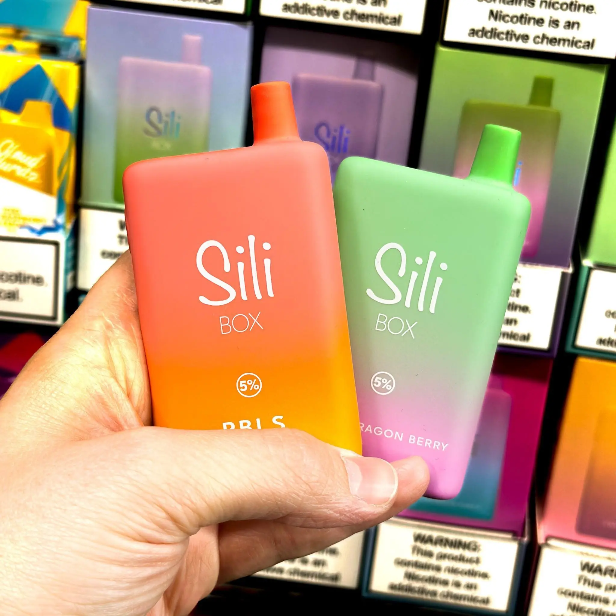 Sili Box Vape Flavors