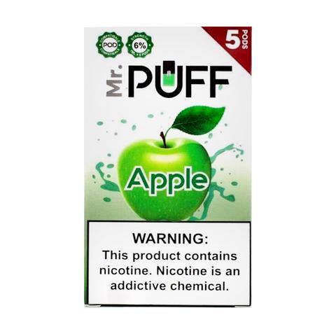 Image Source: https://www.ziipstock.net/product/mr-puff-apple-5-pods/