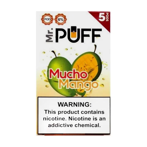 Image Source: https://www.ziipstock.net/product/mr-puff-mucho-mango-5-pods/