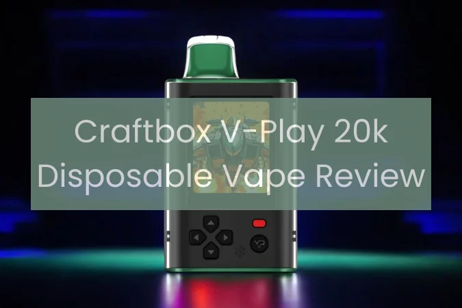 Craftbox V-Play 20k disposable vape