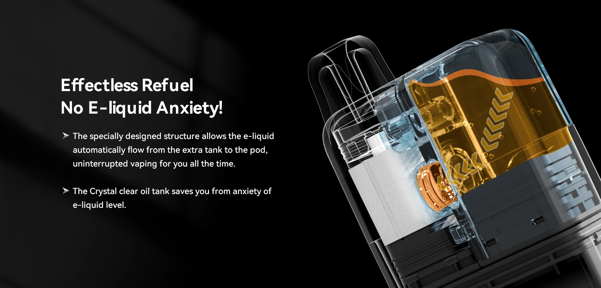 3. Effectless Refuel No E-liquid Anxiety! srcset=