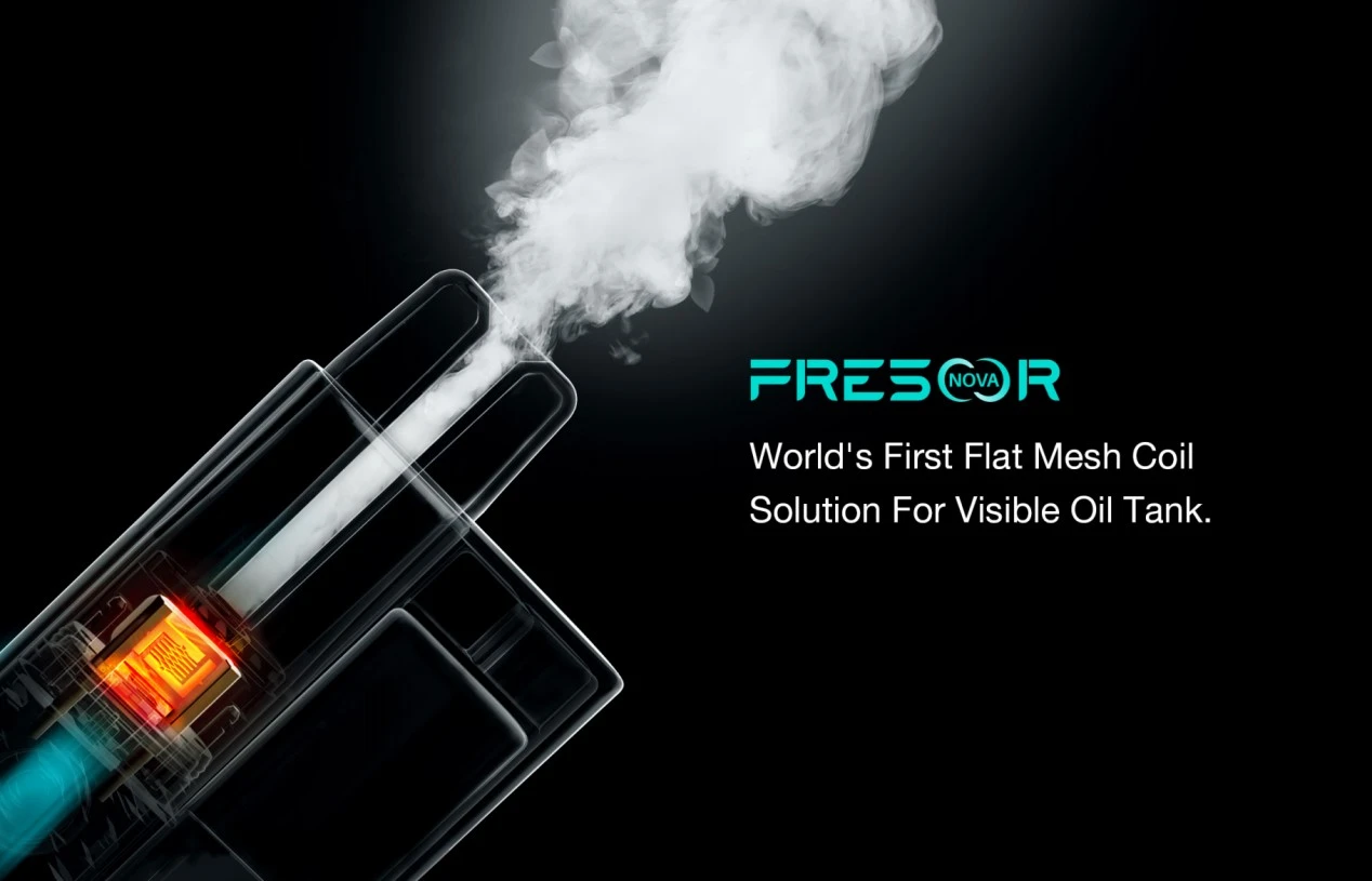 FRESOR Nova: The First Flat Mesh Coil Solution That Changes Vaping Industry