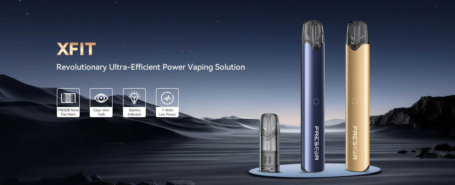 XFIT: Classic Pod, New Coil, Better Design – The Future of Vaping